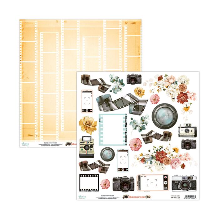 Mintay 12 X 12 ELEMENTS PAPER - MAMARAZZI
