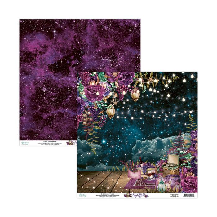 Mintay - 12 X 12 PAPER - NIGHTFALL 03 *Discontinued*