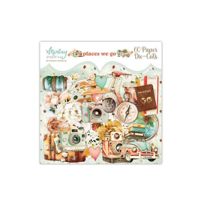 Mintay PAPER DIE-CUTS - PLACES WE GO