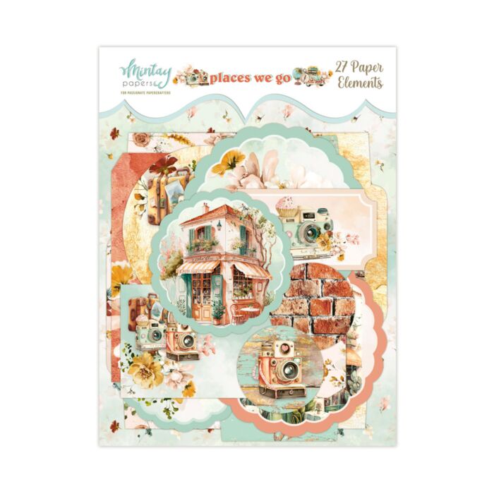 Mintay PAPER ELEMENTS - PLACES WE GO