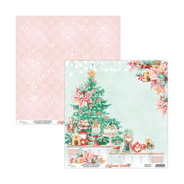 Mintay - 12 X 12 PAPER - SWEETEST CHRISTMAS 01
