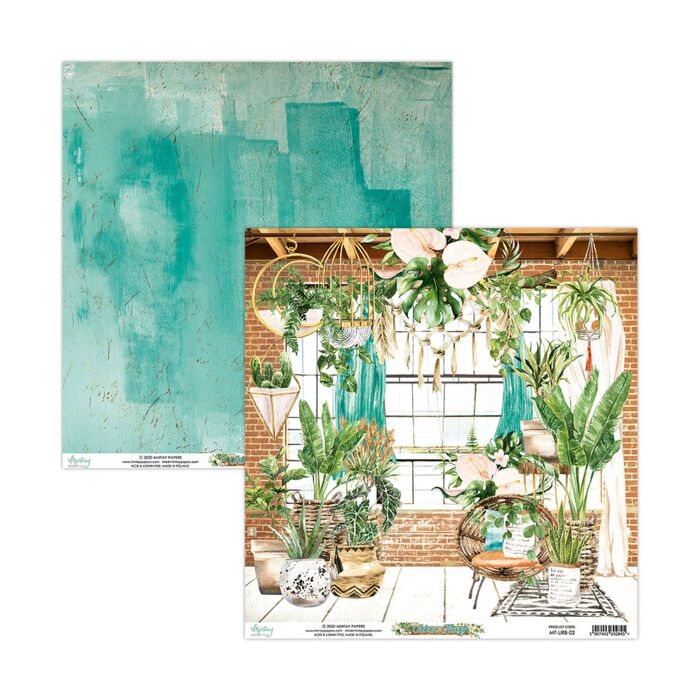Mintay - 12 X 12 PAPER - URBAN JUNGLE 02