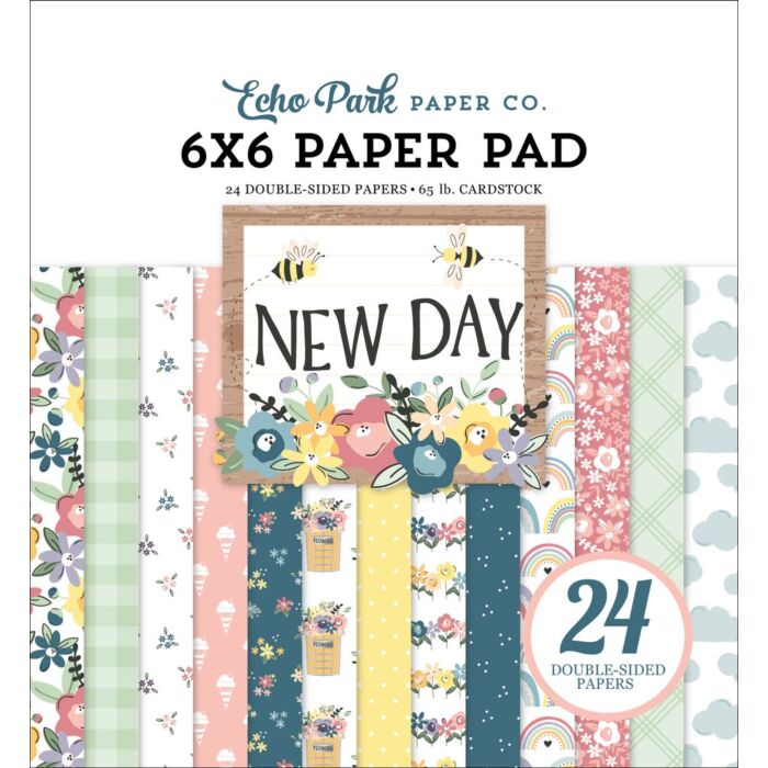 Echo Park NEW DAY 6X6 PAPER PAD