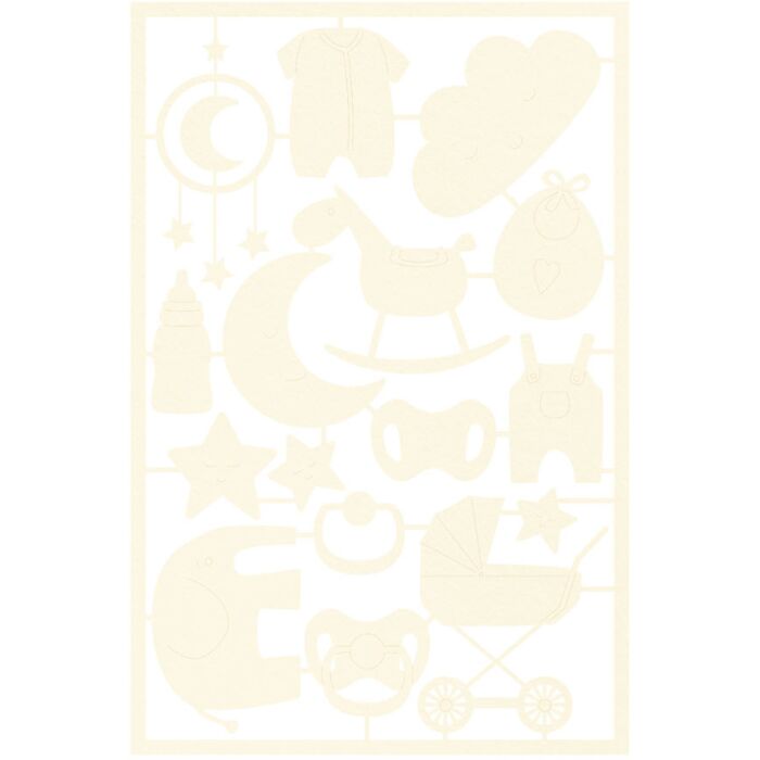 P13 Chipboard Embellishments