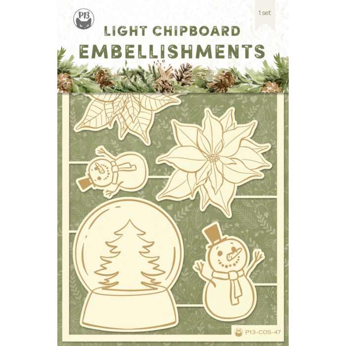 P13 Chipboard Embellishments