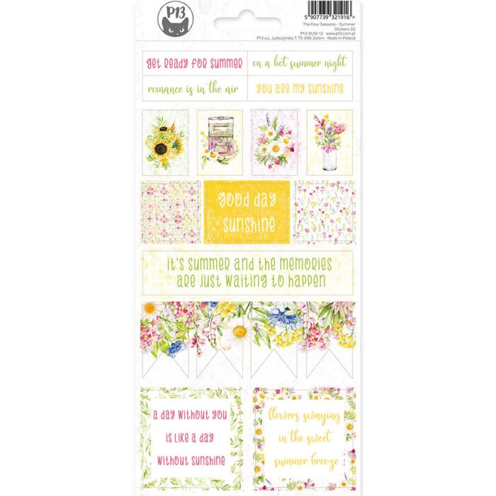 P13 Sticker Sheet