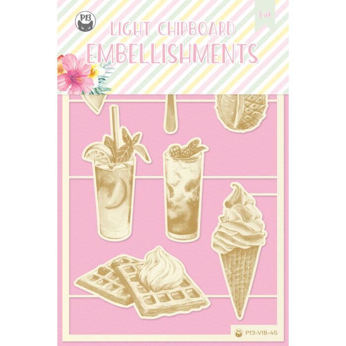 P13 Chipboard Embellishments
