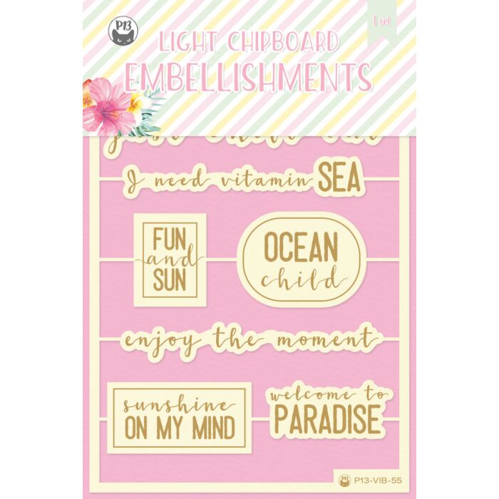 P13 Chipboard Embellishments