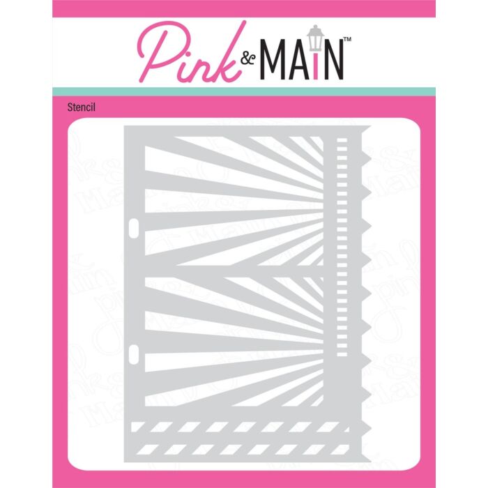 Pink & Main Stencil