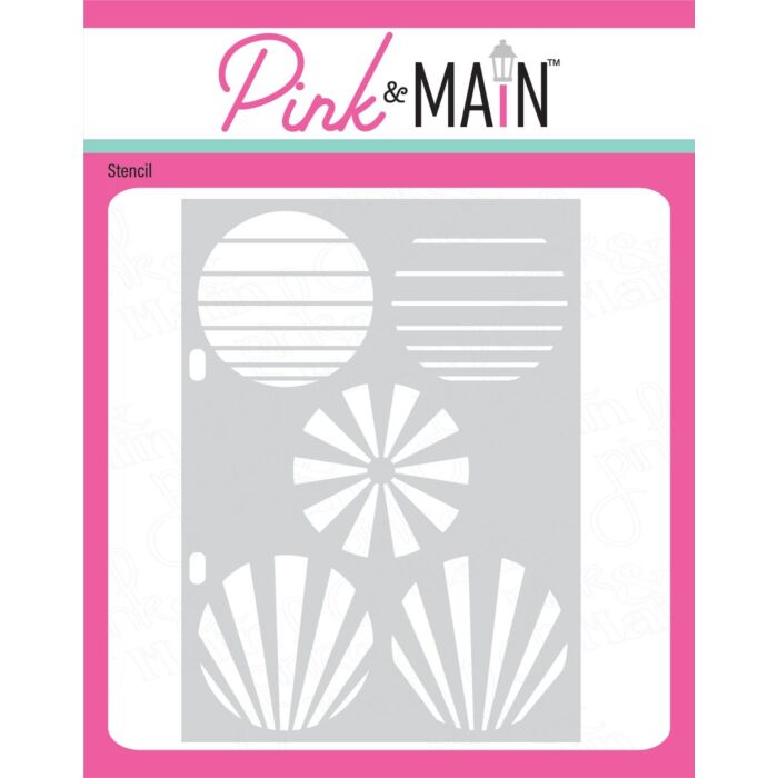 Pink & Main Stencil