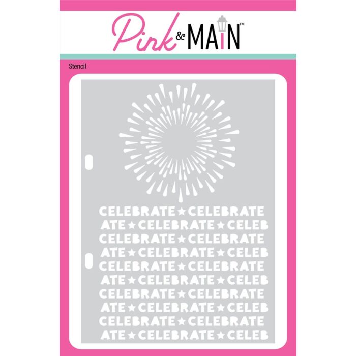 Pink & Main Stencil