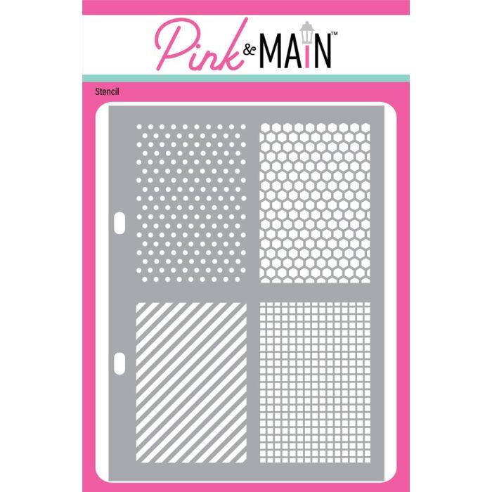 Pink & Main Stencil