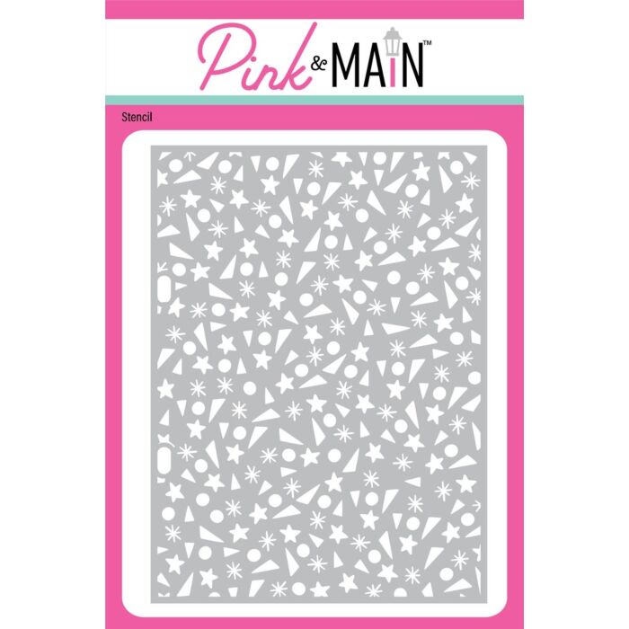 Pink & Main Stencil