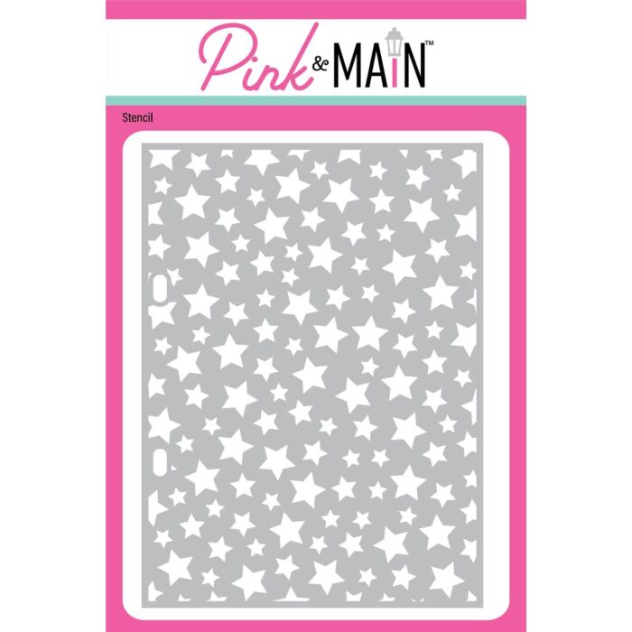 Pink & Main Stencil