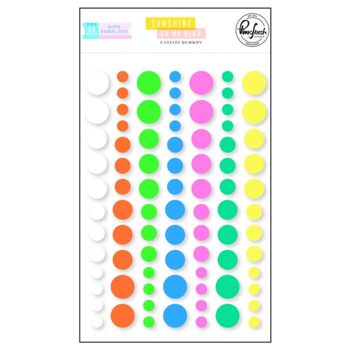 Pinkfresh Studio Matte Enamel Dots