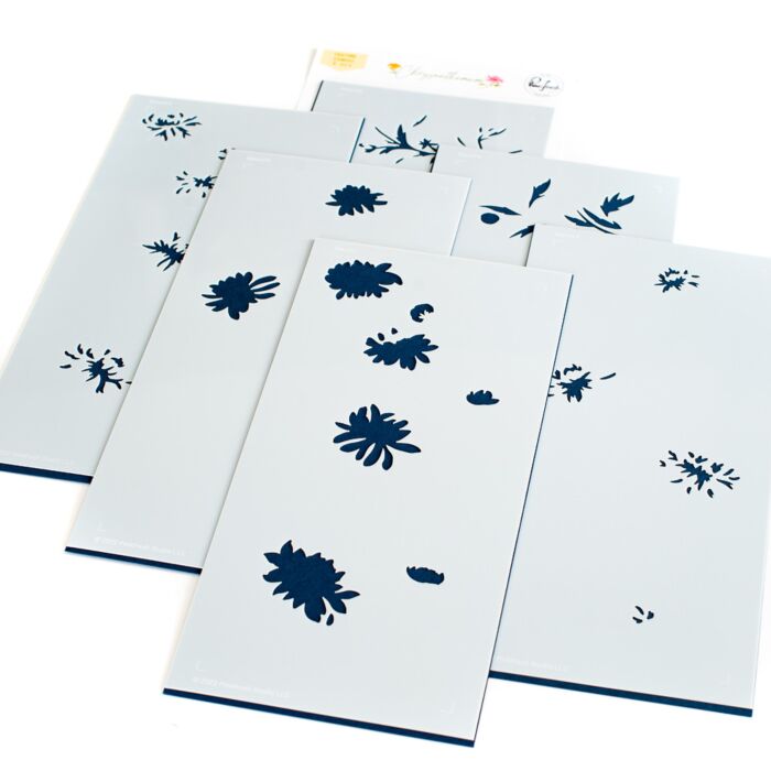 Pinkfresh Studio Layering Stencil Set