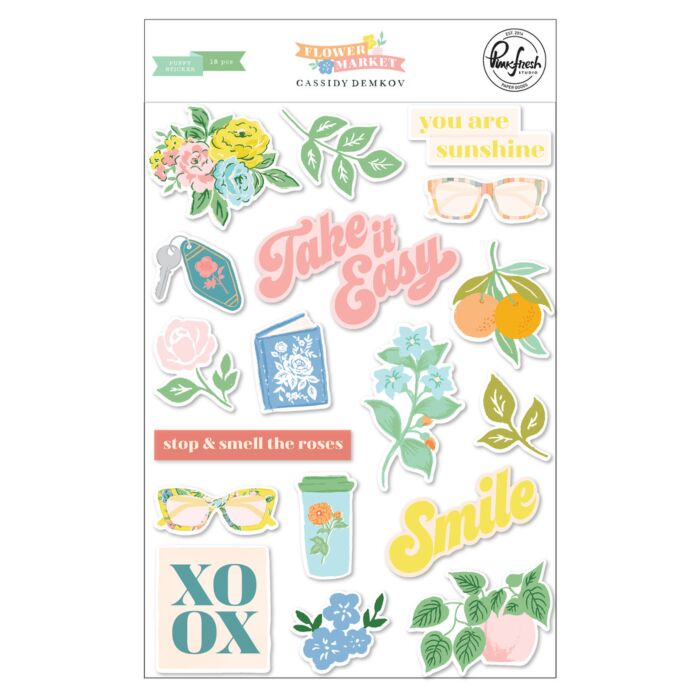 Pinkfresh Studio Puffy Stickers