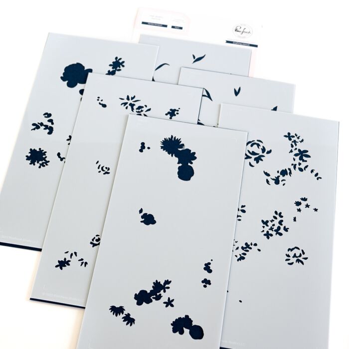 Pinkfresh Studio Layering Stencil Set