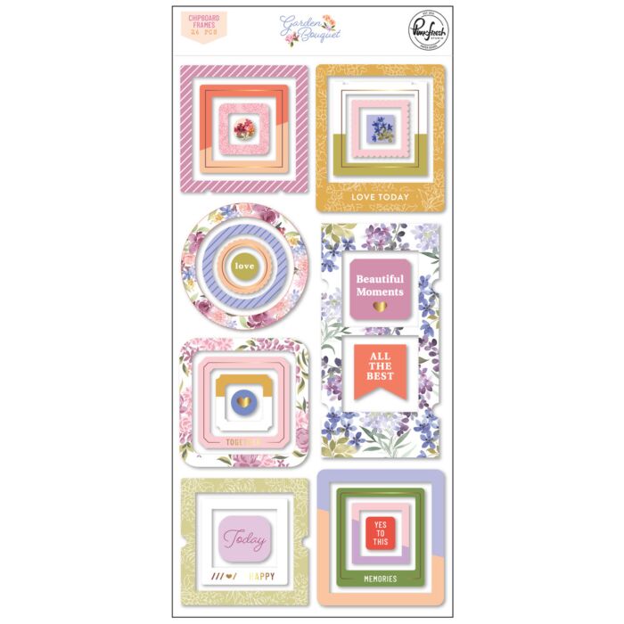 Pinkfresh Studio Chipboard Frames