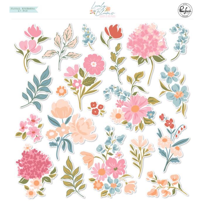 Pinkfresh Studio Floral Ephemera