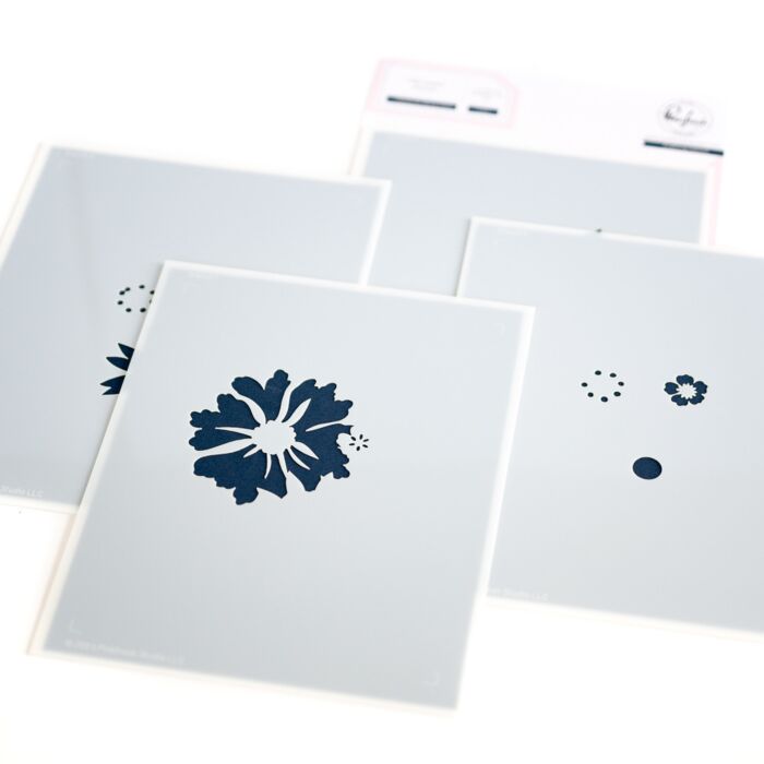 Pinkfresh Studio Layering Stencil Set