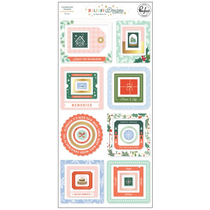 Pinkfresh Studio Chipboard Frames
