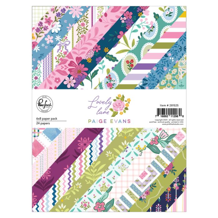 Pinkfresh Studio 6X8 Paper Pack