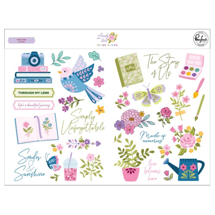 Pinkfresh Studio Rub-ons