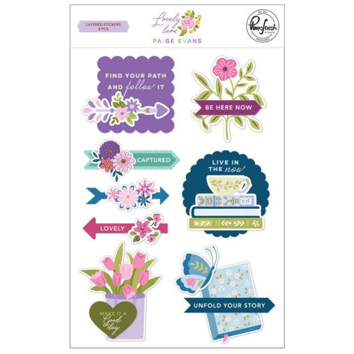 Pinkfresh Studio Layered Stickers