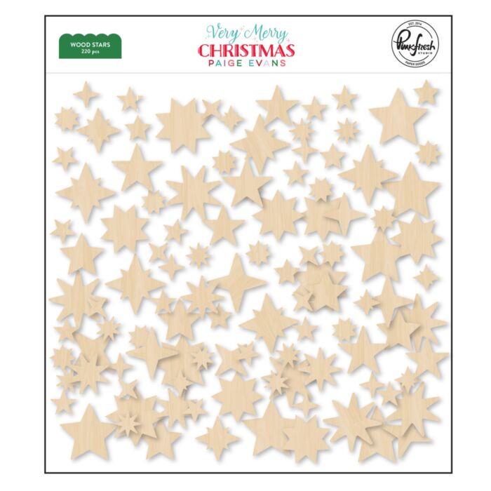 Pinkfresh Studio Wood Stars