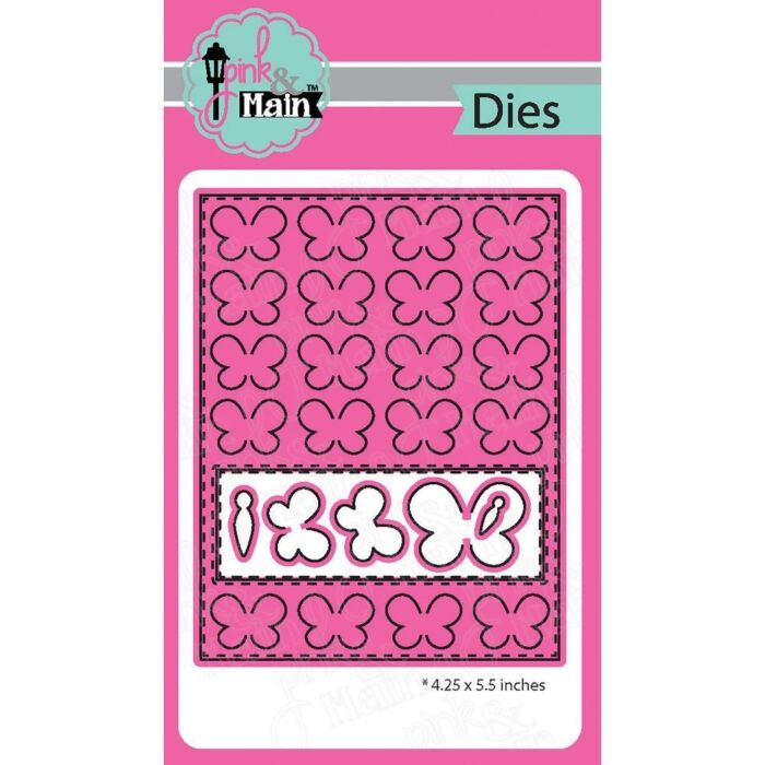 Pink & Main Butterfly Cover Dies