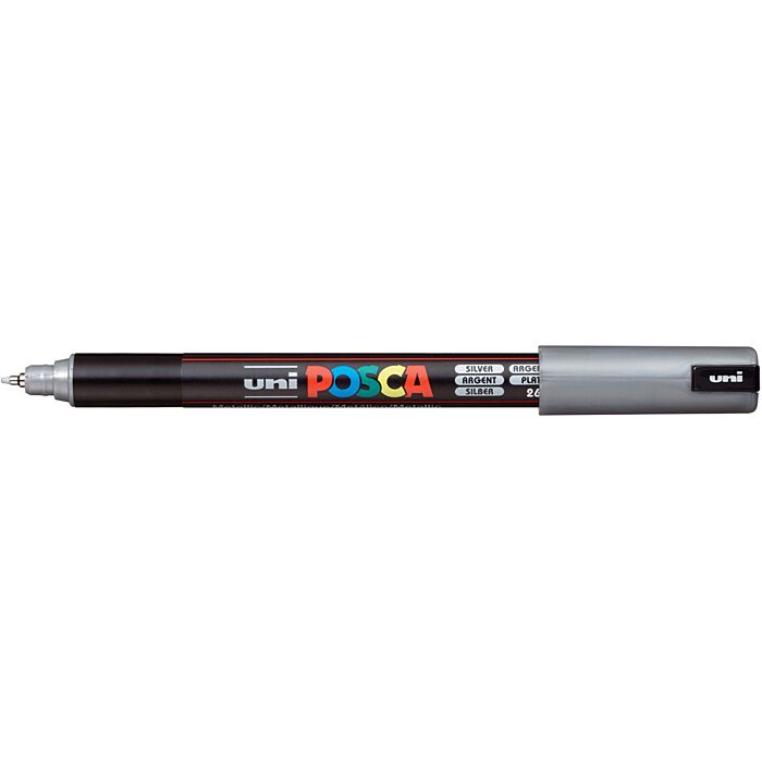 Posca Paint Marker, PC-1MR Extra Fine - Silver