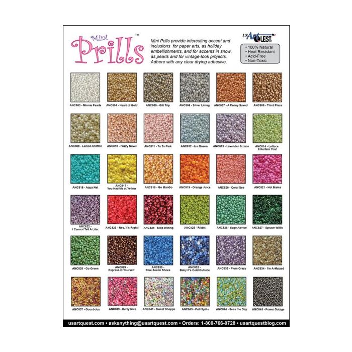 US Artquest Mini Prills 3g - Coral See