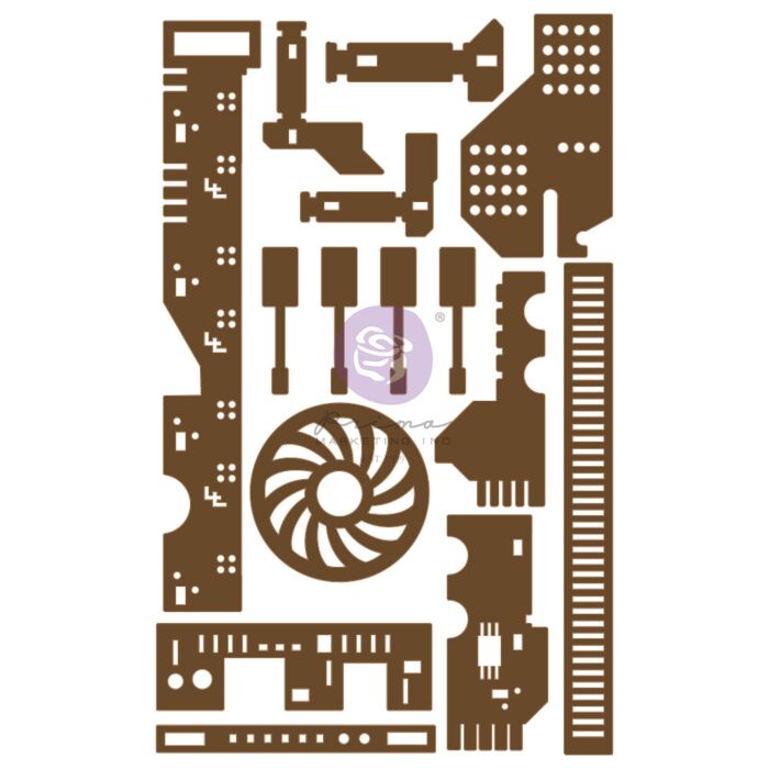 Prima Chipboard Die Cuts