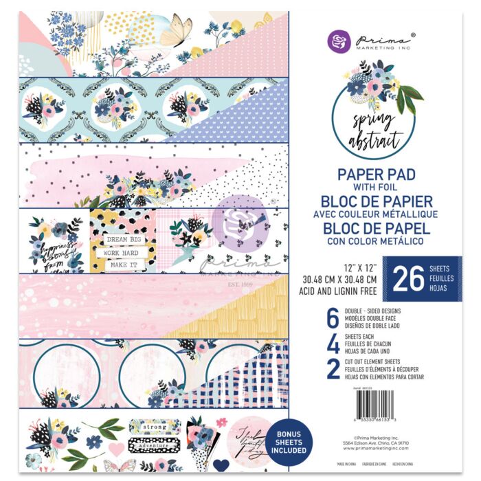 Prima Marketing 12X12 Paper Pad