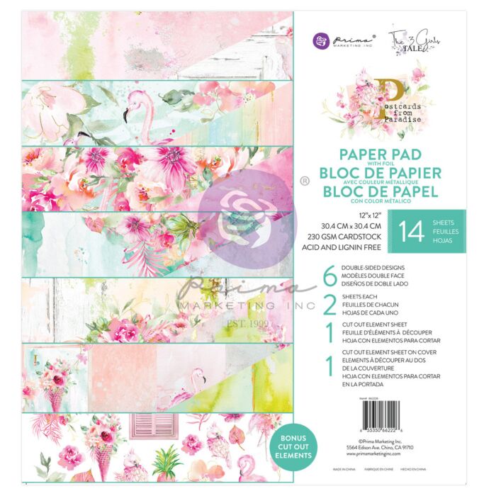 Prima Marketing 12X12 Paper Pad