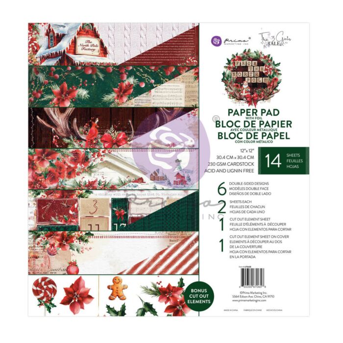 Prima 12X12 Paper Pad