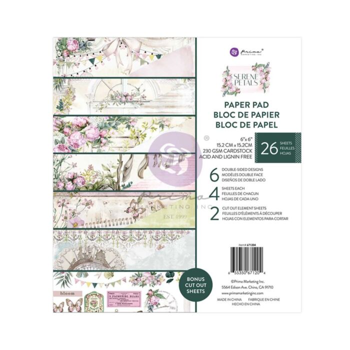Prima 6X6 Paper Pad