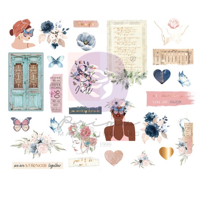 Prima Chipboard Stickers