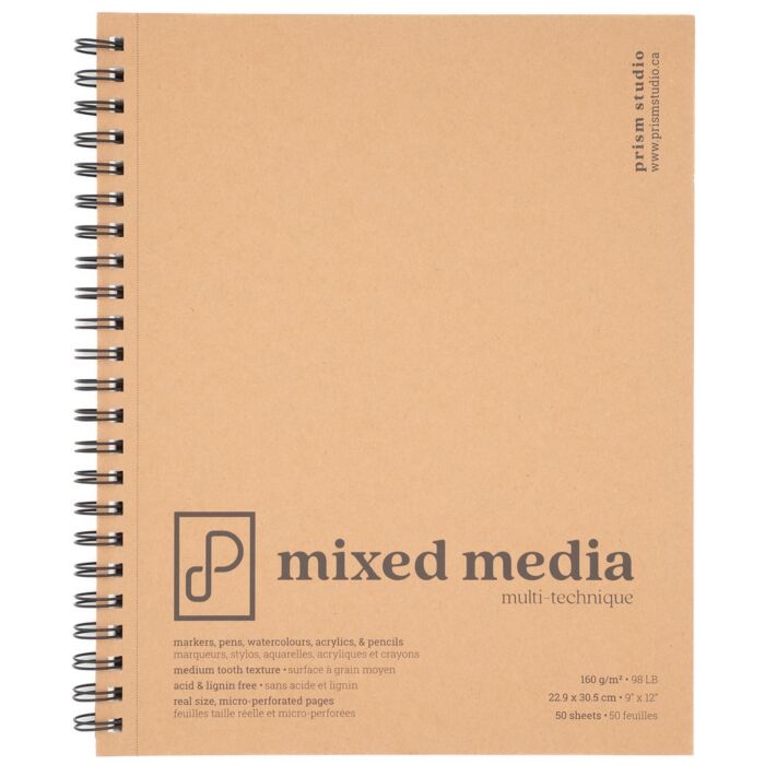 Pre-Order Prism Studio Mixed Media Paper Pad