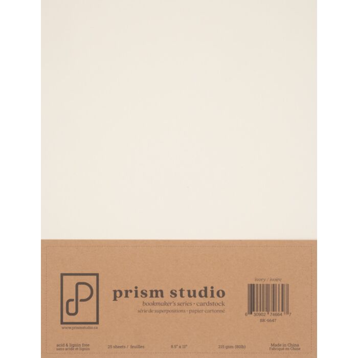Pre-Order Prism Studio 8.5X11 Bookmaker's Cardstock