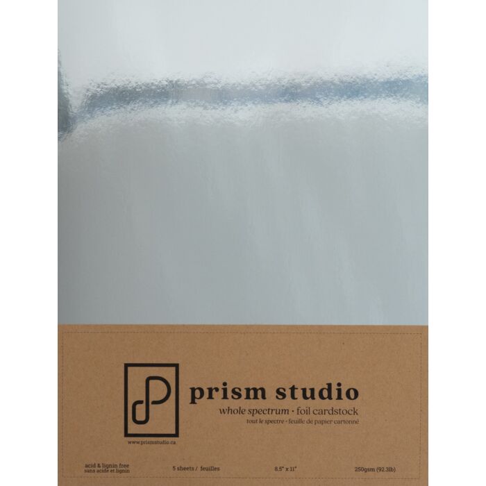 Prism Studio 8.5X11 Whole Spectrum Foil Cardstock