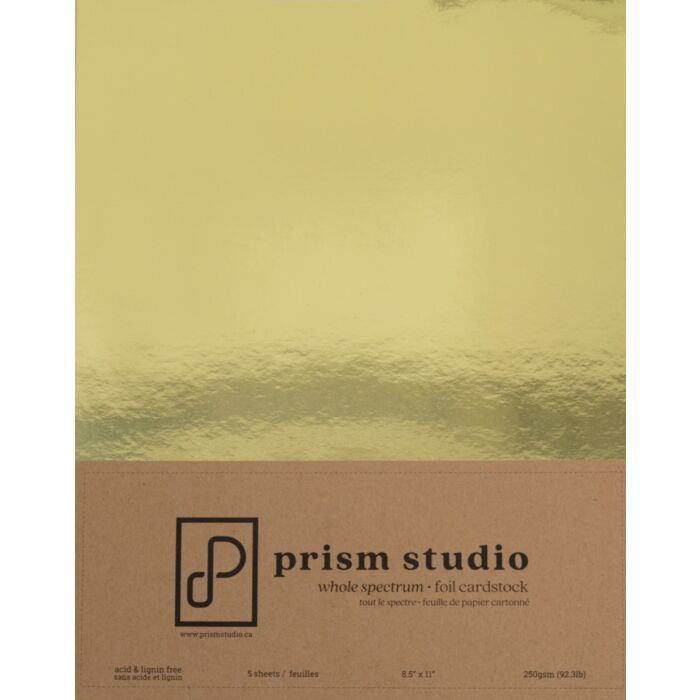 Pre-Order Prism Studio 8.5X11 Whole Spectrum Foil Cardstock
