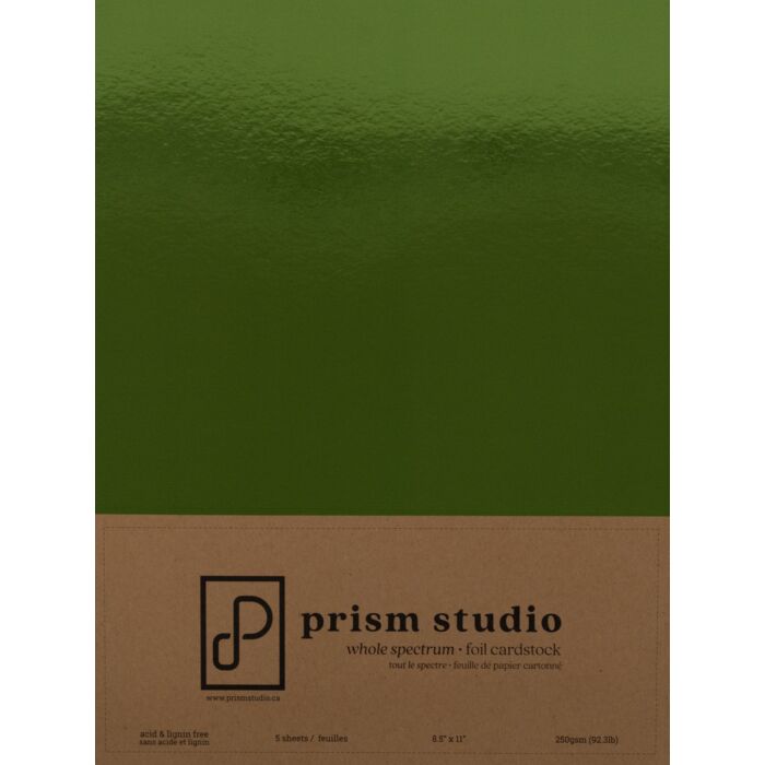 Prism Studio 8.5x11 Whole Spectrum Foil Cardstock