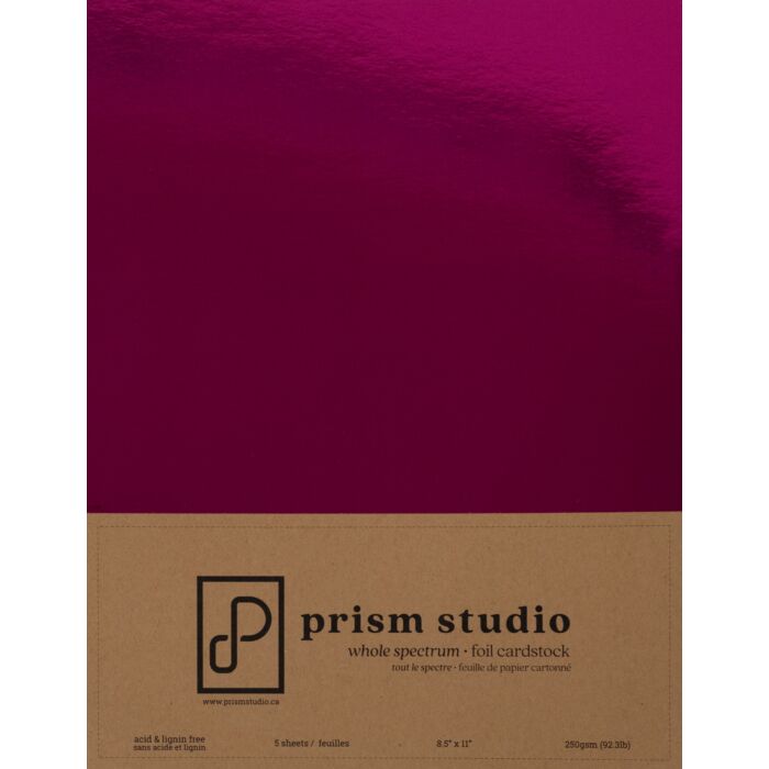 Pre-Order Prism Studio 8.5X11 Whole Spectrum Foil Cardstock