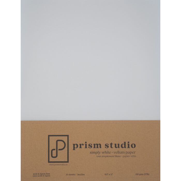 Pre-Order Prism Studio 8.5x11 Vellum Paper