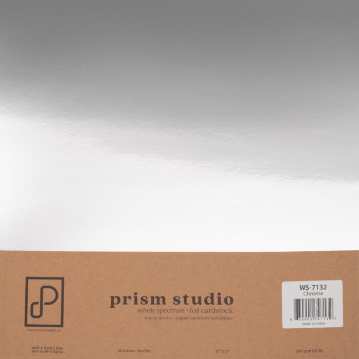 Pre-Order Prism Studio 12X12 Whole Spectrum Foil Cardstock