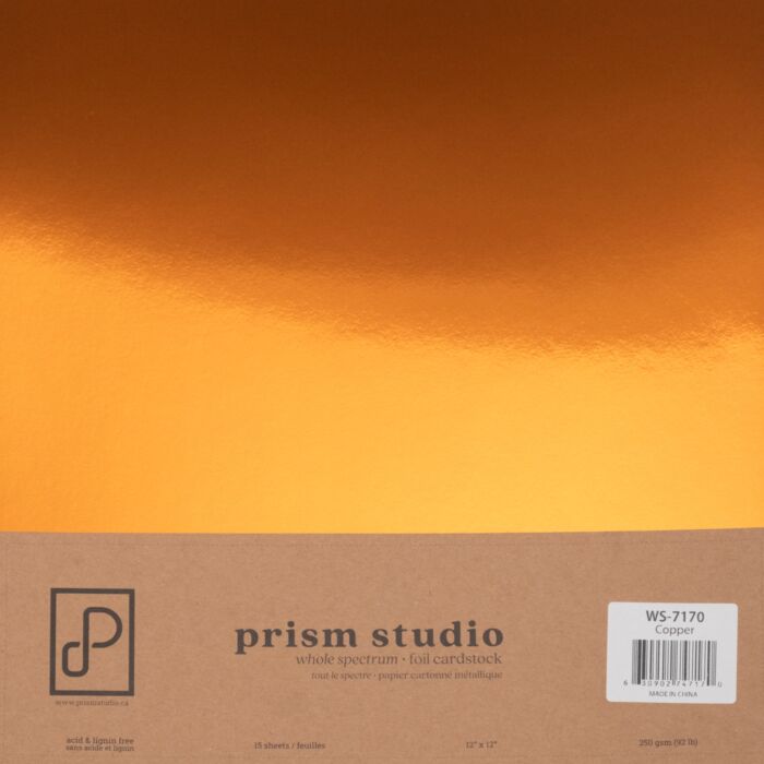 Pre-Order Prism Studio 12X12 Whole Spectrum Foil Cardstock