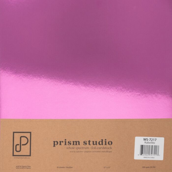 Pre-Order Prism Studio 12X12 Whole Spectrum Foil Cardstock