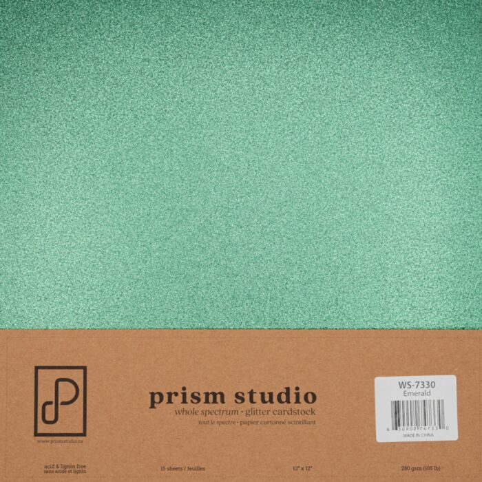 Pre-Order Prism Studio 12X12 Whole Spectrum Glitter Cardstock